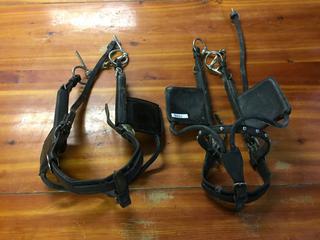 (2) Bridles.