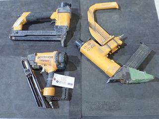 Bostitch MCN150 Metal Connector Nailer C/w Bostitch Nailer And Bostitch MIII Flooring Stapler