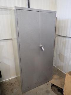 36in X 20in X 72in 2-Door Storage Cabinet