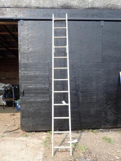 12ft Ladder *Note: Missing Other Half Of Extension Ladder, Missing Feet*