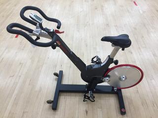 Keiser Model M3 Spin Bike c/w Self-Tensioning Poly V-Belt Drive & Monitor. S/N 140819-90843