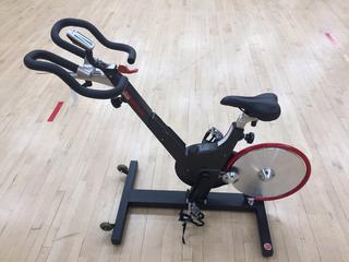 Keiser Model M3 Spin Bike c/w Self-Tensioning Poly V-Belt Drive & Monitor. S/N 140820-90865