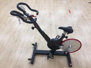 Keiser Model M3 Spin Bike c/w Self-Tensioning Poly V-Belt Drive & Monitor. S/N 140819-90852