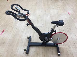 Keiser Model M3 Spin Bike c/w Self-Tensioning Poly V-Belt Drive & Monitor.