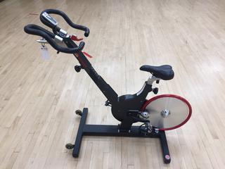 Keiser Model M3 Spin Bike c/w Self-Tensioning Poly V-Belt Drive & Monitor. S/N 140820-90868