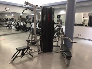Life Fitness Model FSF3-1007-101 Fit 3 Multi-Station Gym. Formerly Lot 1209