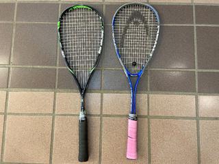 (2) Squash Rackets.