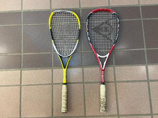 (2) Squash Rackets.