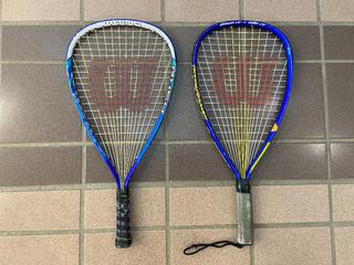 (2) Racquetball Rackets.