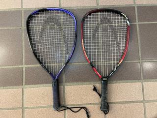 (2) Racquetball Rackets.