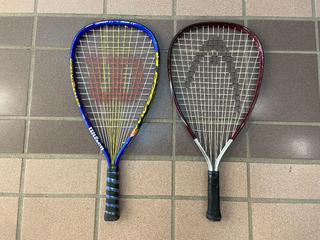 (2) Racquetball Rackets.