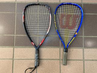 (2) Racquetball Rackets.