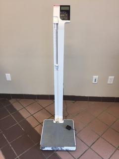 Rice Lake Health Weigh H150-11-5 Digital Physician's Scale.