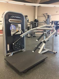 Life Fitness Circuit Series Squat Station. S/N 100845108676