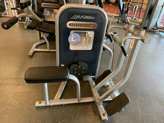 Life Fitness Circuit Series Seated Row Station.