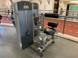 Life Fitness Signature Series Model FZBE Back Extension Station. S/N FZBE1208030