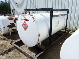 122in X 50in X 50in Skid Mtd Fuel Tank C/w 80in X 58in X 66in Lifting Cage