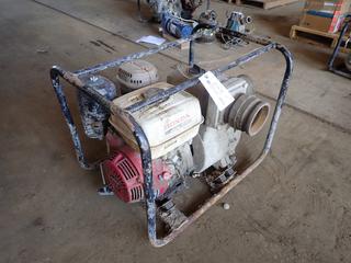 Honda WT40X 4in Trash Pump w/ Honda GX340 Motor *Note: Turns Over, Running Condition Unknown*