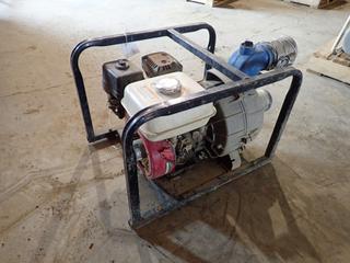 Honda 3in Trash Pump *Note: No Pull Cord, No Cap For Pump, Running Condition Unknown*