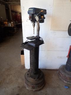 Mastercraft Model 55-5915-4 120V 8in Drill Press C/w Stand. SN W020351