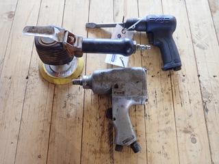 Powermate 1/2in Pneumatic Impact, Pneumatic Hammer And Shopmate Pneumatic Sander *Note: Working Condition Unknown*