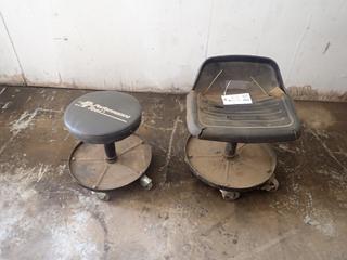 (2) Mechanic Seats