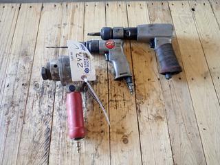 Pneumatic Drill, Pneumatic Sander And Pneumatic Hammer *Note: Working Condition Unknown*