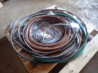 Qty Of Plastic And Copper Tubing