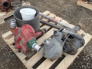 (2) Hydraulic Gear Pumps, (1) Furnace Blower And (1) 2in Water Pump