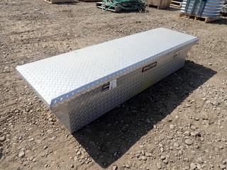 61in X 18in X 15in Challenger Aluminum Storage Box *Note: Dented*