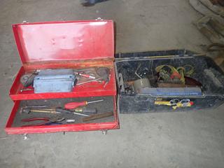 (2) 21in X 9in Tool Boxes C/w Contents *Note: Stanley Tool Box Broken*