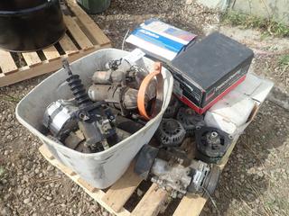 Qty Of Starters and Alternators C/w Vmac VR70 Air Compressor Pump