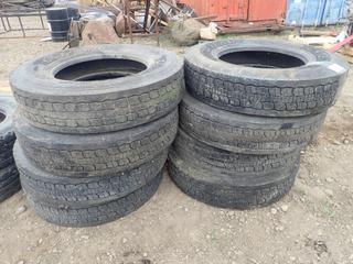 Qty Of (8) Goodyear G572 11R24.5 Tires