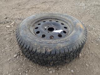 (1) Goodyear Wrangler LT275/65R18 Tire w/ Rim