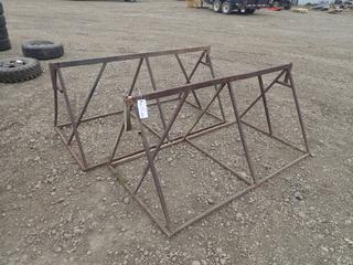 (2) 6ft X 38in X 34in Steel Stands