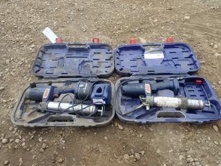 (2) Lincoln 18V Grease Guns C/w (1) Battery And (1) Charger