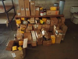 Qty Of CAT Filters, Oil Filters, Fuel Filters, John Deere Filters, Hitachi Filters And Misc Filters