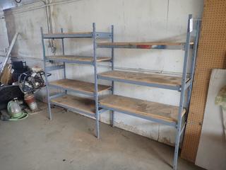 (2) 8ft X 18in X 6ft Sections Of Shelving 