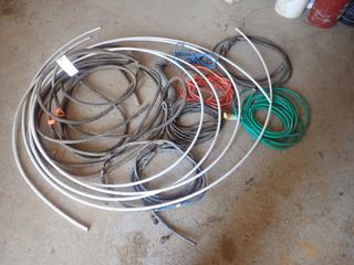 Qty Of Extension Cords, Air Hose, Welding Cable And Welding Stinger 