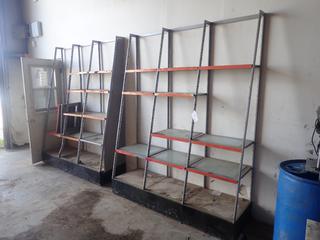 (2) 71in X 22in X 89in Shelving Units