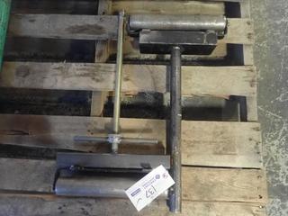 (2) Pipe Stand Roller Heads