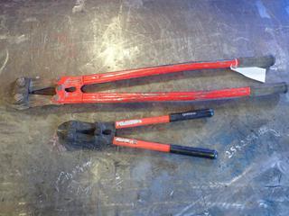 (1) 36in And (1) 18in Bolt Cutters
