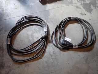 (2) 50ft 8/3 Welding Extension Cords
