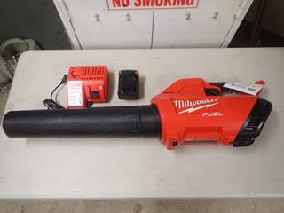 Milwaukee Fuel 18V Blower C/w M12/M18 Charger And M18 Battery