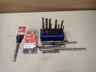 Qty Of Used And Unused Drill Bits