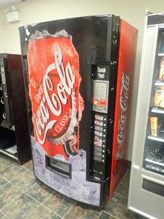 Vendo 115V Single Phase Coca-Cola Vending Machine. SN 481339