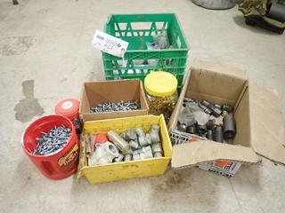 Qty Of Self Tapping Screws, Construction Screws, Anchor Bolts, Nipples And Washers
