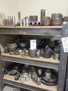 Qty Of Couplings, Nipples, Joiners, 90's, T's And Misc Supplies *Note: Shelving Not Included*