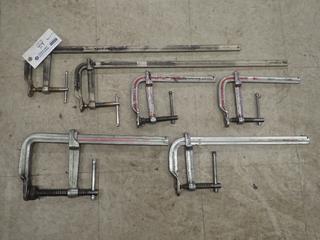 Qty Of Assorted Size Strong Hand Clamps