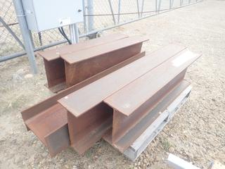 (2) 38in X 6in X 12in, (1) 43in X 6in X 12in, (1) 53in X 6in X 12in And (1) 54in X 6in X 12in Pieces Of I-Beams